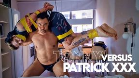 Patrick Xxx Versus Tonny Tape! (1080p) Gay Bondage - Gay Domination - Wrestling - Tape Bondage - Gut Punching - Kicking - Gay Wrestler - BDSM