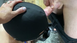 Lord Maria and her Alpha Make Their Sub SUCK COCK for the First Time