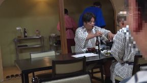 Thrilling double remote vibe play leaves petite waitress squirming in ecstasy