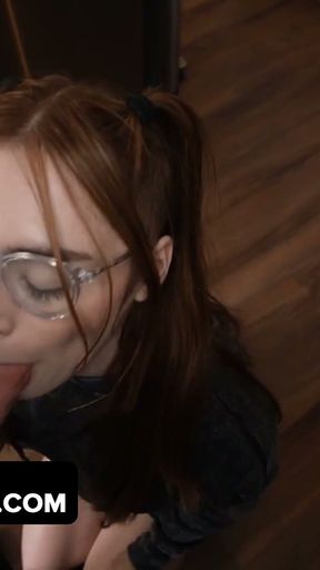 Ginger Step Daughter With Braces Reese Robbins Gets Creampied By Perv Step Dad - DadCrush   Clip 2