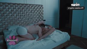 Will Stepdad Fuck And Cum Inside Stepdaughter Jessie Ames In Share Bed While Stepmom?