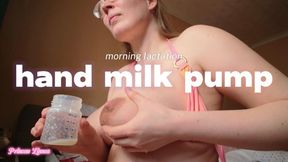 Hand Breast Milk Pump by Princess Linnea