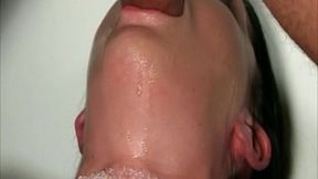 Gangbang with MILF Slut Cum Swallowing