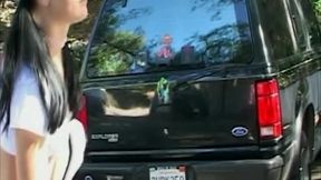 Gangbang with MILF Slut Cum Swallowing