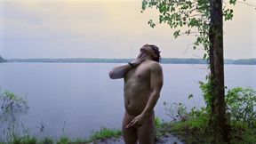 Flexing and Jerking in the Rain by the Lake