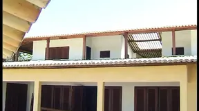 Blonde MILF gets big cock in vacation, fucked outdoors