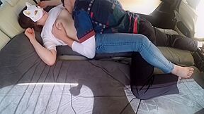 A Man Having An Affair Ejaculates Inside A Married Woman Before She Returns Home