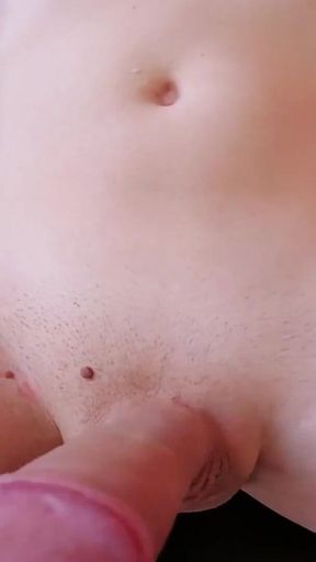 Femboy's Amazing Cock and Balls Are Right in Front of Your Face. Let's Cum Together!