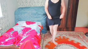 More Than an Hour Masturbating and a Cute Cumshot at the End of Big Ass Ladyboy Bubble Butt Blonde