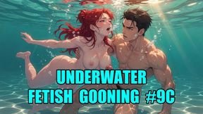 Underwater Fetish Gooning #9C: Sinking Into Breathless Surrender (Animated, Music)