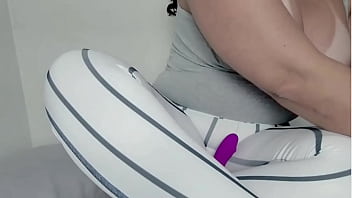 My wife dressed like a slut masturbating with stranger in public chat