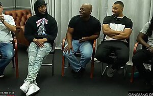 GangbangCreampie - Forked Tongue Babe Gets Blowanged and Gangbanged