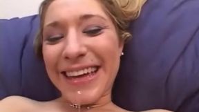 Blonde Kayla marie enjoys intense pussy&#x270C; action