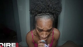 Curly Slim Thick Brownskin Fuck