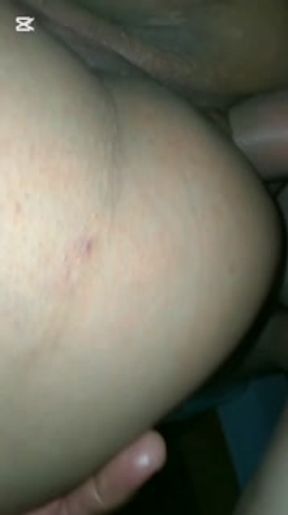 Fucking a Latina's ass and big tits anal porn video