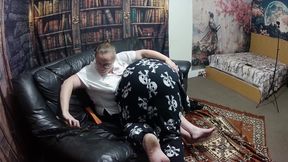 Part1 :- Domina Satana and Josephine feet worship