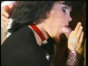Hairy man hard fucks shemale while she sucks another cock at the same time