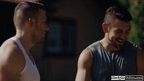 Stepson and Friend Invite Stepmom for an Unforgettable Threesome Experience!