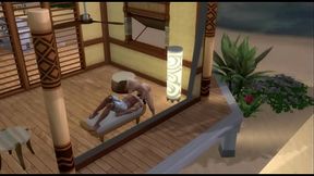 Sim 4 Sexo en la playa