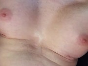 Cumming on the new Titties