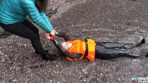 Lifejacket Mystery: Bound Girl Rescued by Leila - MOV