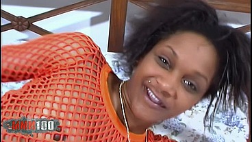 Intense Bed Action with French Ebony Shania & Terry - Interracial Bedroom Scene