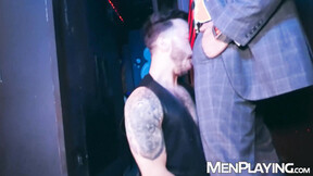 ”John Brachalli gets double drilled by Nicholas Bardem & D Dan”