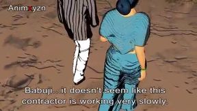 India girl animation  india vilage vilage video