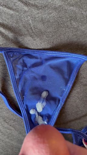 Cum on Wife’s Panties 22