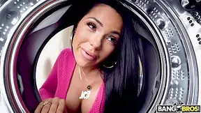 A Creampie After Laundry With J Mac, Riley Jean And Mj Fresh