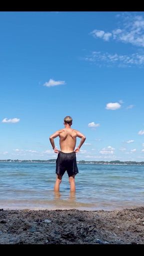 My Butt at the Beach