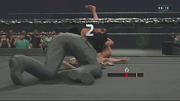 WWE 2k25 Trish Stratus Dominated in a Bikini