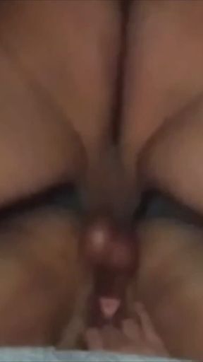 Cuckold Loves to See the Male Pounding Hard From Below