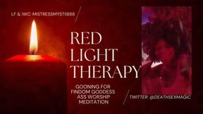 Red Light Therapy-Fantasy: Gooning For Findom Goddess Ass Worship Meditation