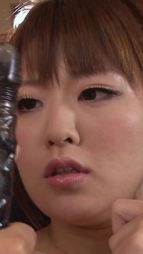 JAPANESE BITCH GETS FUCKED BY TWO MASSIVE COCKS AFTER A LONG   Clip 2