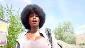 152: Quickie With Cute Busty Black Girl