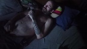 Enjoying a Cigarette After a Long Day