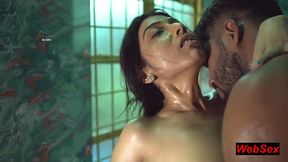 Indian college tramp gets hammered by her landlord