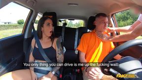 Spanish Babe Has Lesson Hijacked