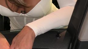 Prostitute After The Paid Street And Fucked In The Car In The Parking Lot. Escort