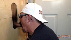 Hot Latino Cums At The Gloryhole