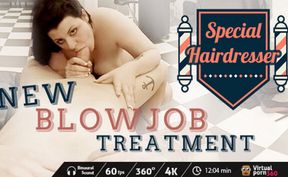 Special Hairdresser: New Blowjob Treatment