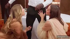 Rissa May And Angie Faith In Faith Two Curvy Babes Pleasing Black Guy