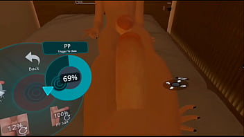 Jerking my thick VRChat cock