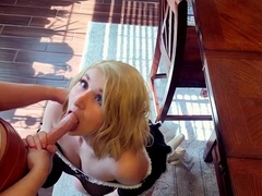 Dahlia Lark &amp; Katana Thorne - Prude Maid to Bimbo Slut