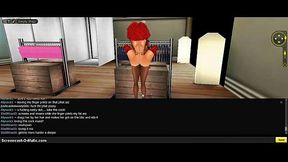 Cici VS Diva – 3D Anime Girls Battle in Steamy IMVU Game Session