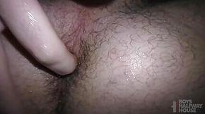 Cute Virgin Fills His Tight Hole With Daddy Dick