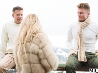 MILFY Bosses Wife Brandi Love Gets Spit-Roasted By Fresh Hires At Company Retreat