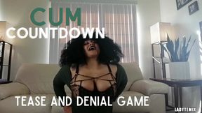 Cum Countdown - tease and denial