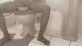 Epic Fail    Tired to fuck a fruit but ended up playing with my BigBlacBoyDick